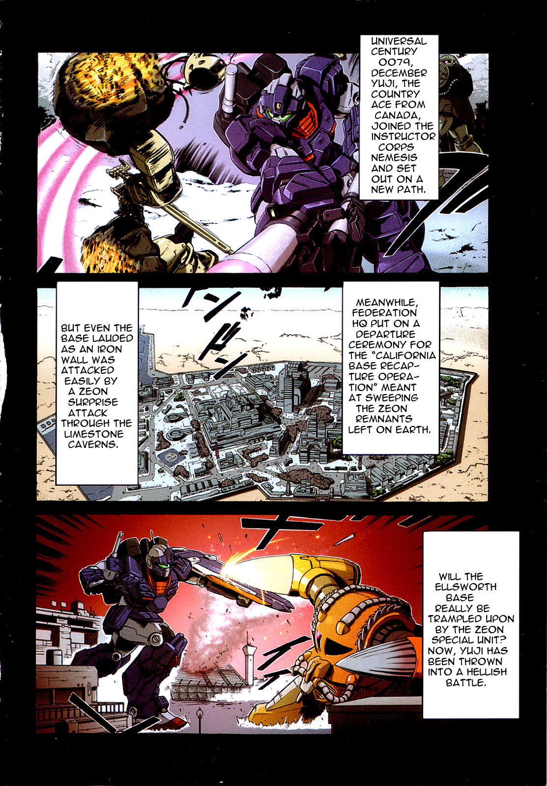 Kidou Senshi Gundam: Orera Renpou Gurentai Chapter 6 page 8 - Chapter 6: Great Big White World