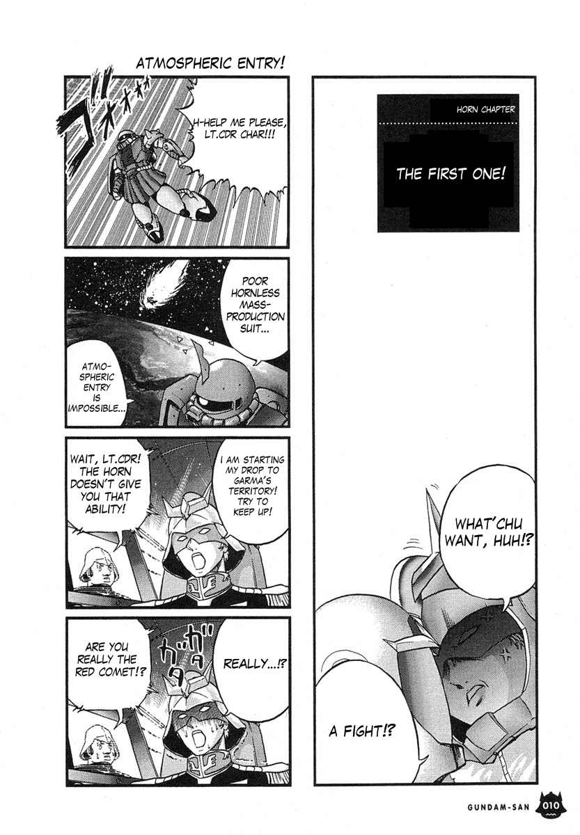 Kidou Senshi Gundam-san Chapter 1.1 page 11 - Vol.1 Chapter 1