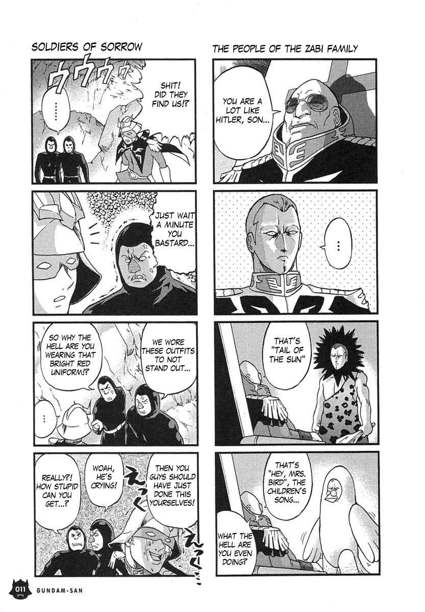 Kidou Senshi Gundam-san Chapter 1.1 page 12 - Vol.1 Chapter 1