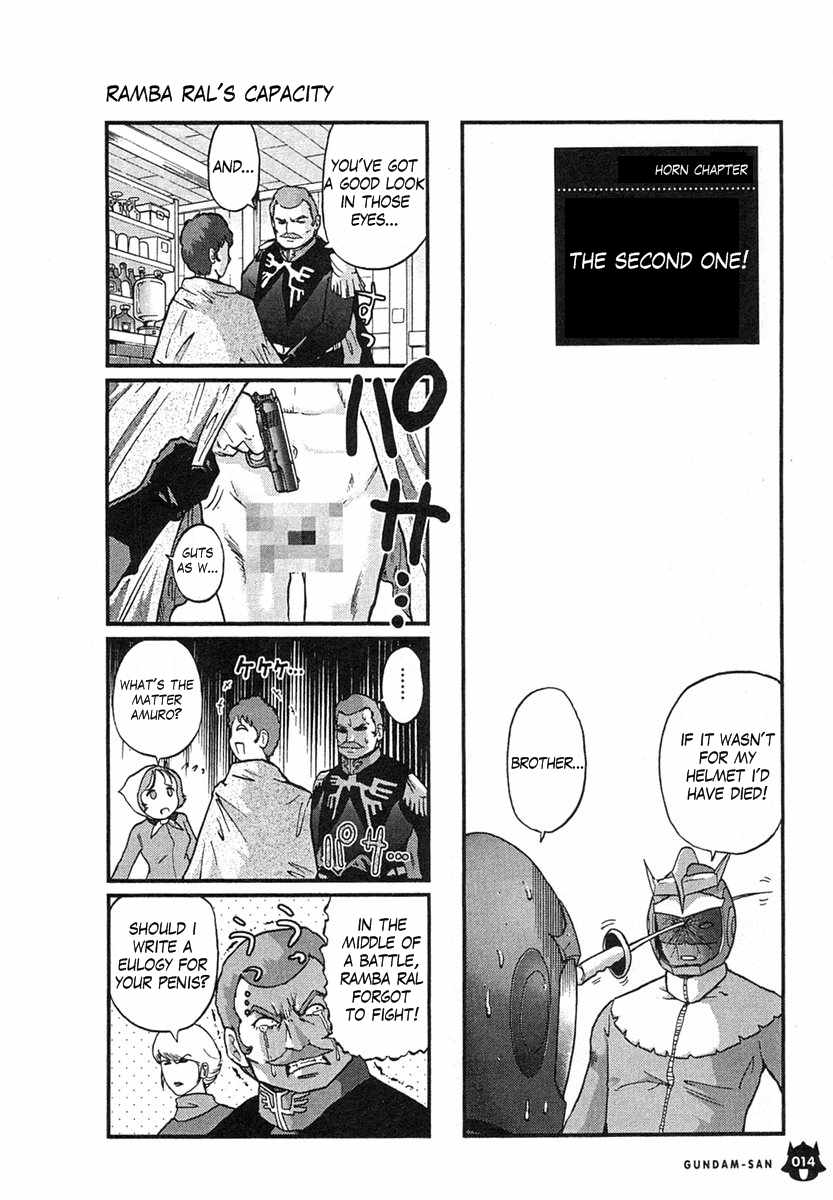 Kidou Senshi Gundam-san Chapter 1.1 page 15 - Vol.1 Chapter 1