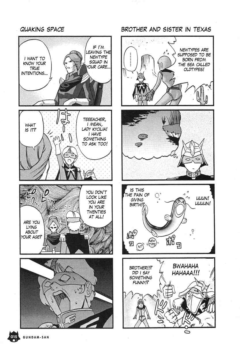 Kidou Senshi Gundam-san Chapter 1.1 page 16 - Vol.1 Chapter 1