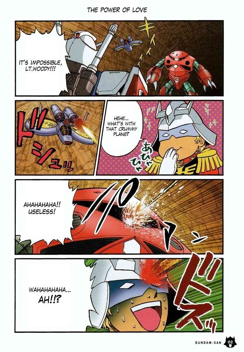 Kidou Senshi Gundam-san Chapter 1.1 page 3 - Vol.1 Chapter 1