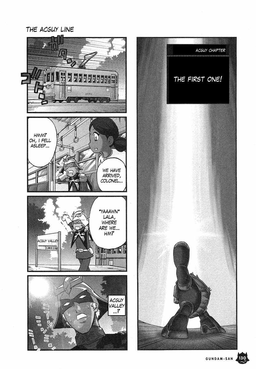 Kidou Senshi Gundam-san Chapter 1.10 page 1 - Vol.1 Chapter 10