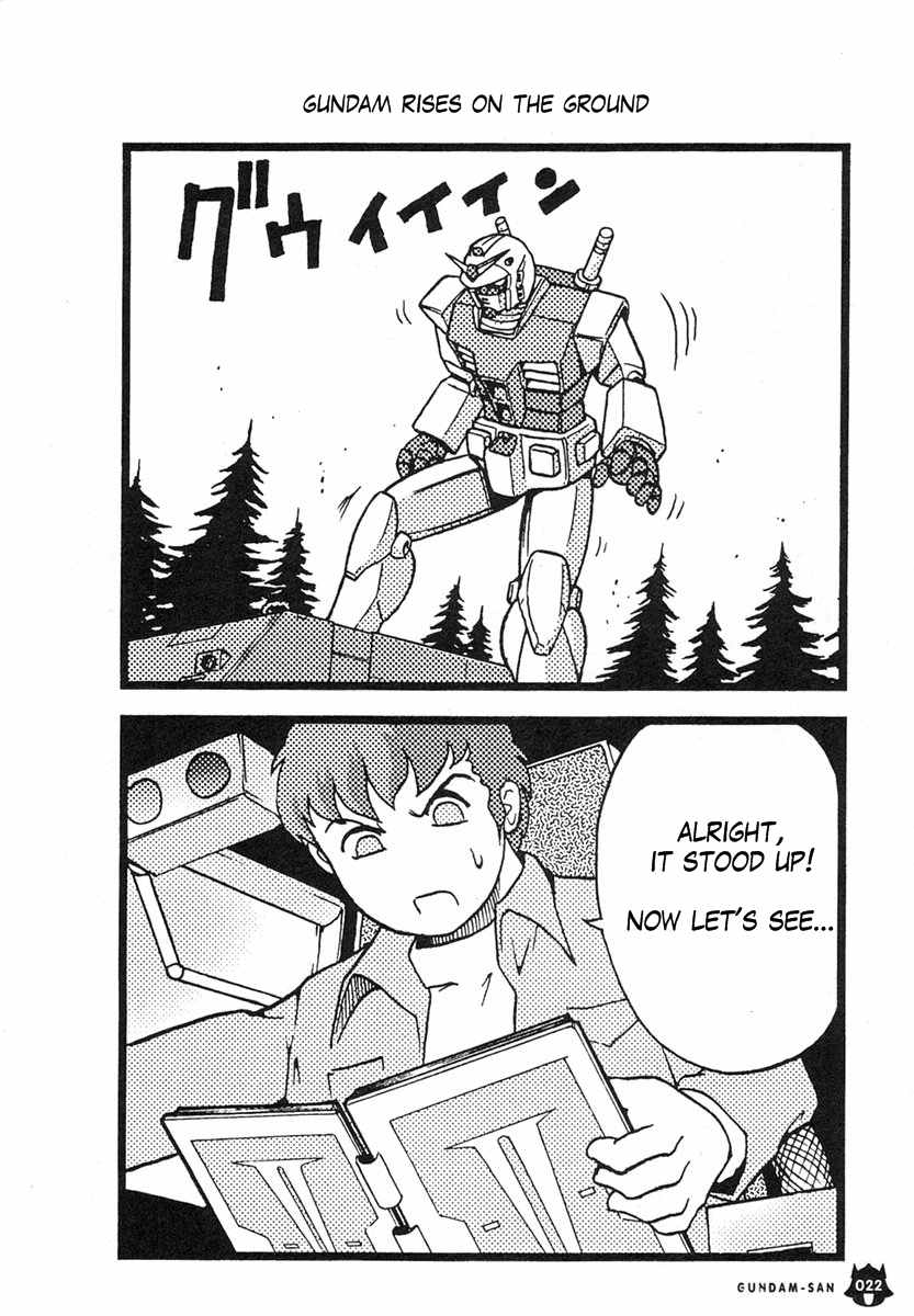 Kidou Senshi Gundam-san Chapter 1.2 page 3 - Vol.1 Chapter 2