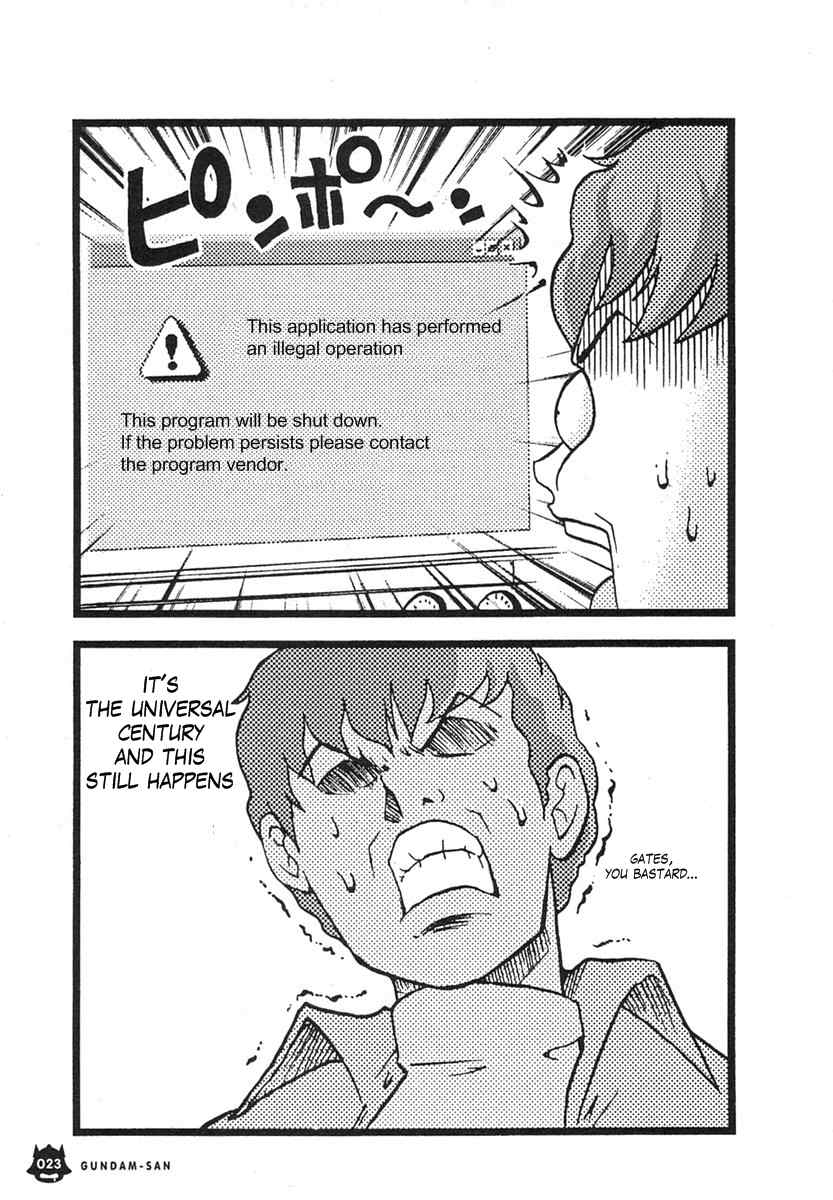Kidou Senshi Gundam-san Chapter 1.2 page 4 - Vol.1 Chapter 2