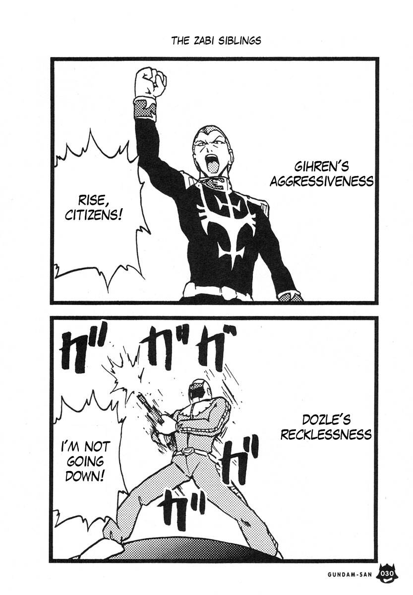 Kidou Senshi Gundam-san Chapter 1.3 page 3 - Vol.1 Chapter 3