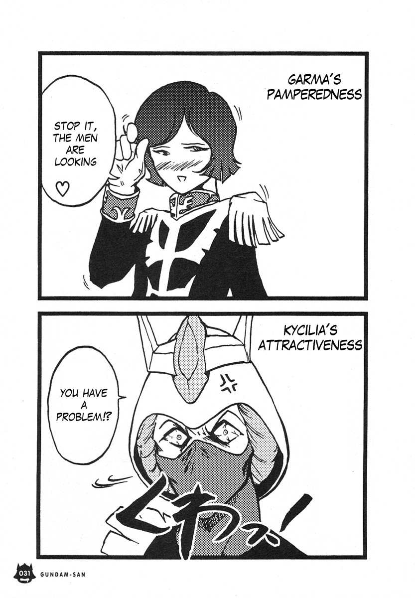 Kidou Senshi Gundam-san Chapter 1.3 page 4 - Vol.1 Chapter 3
