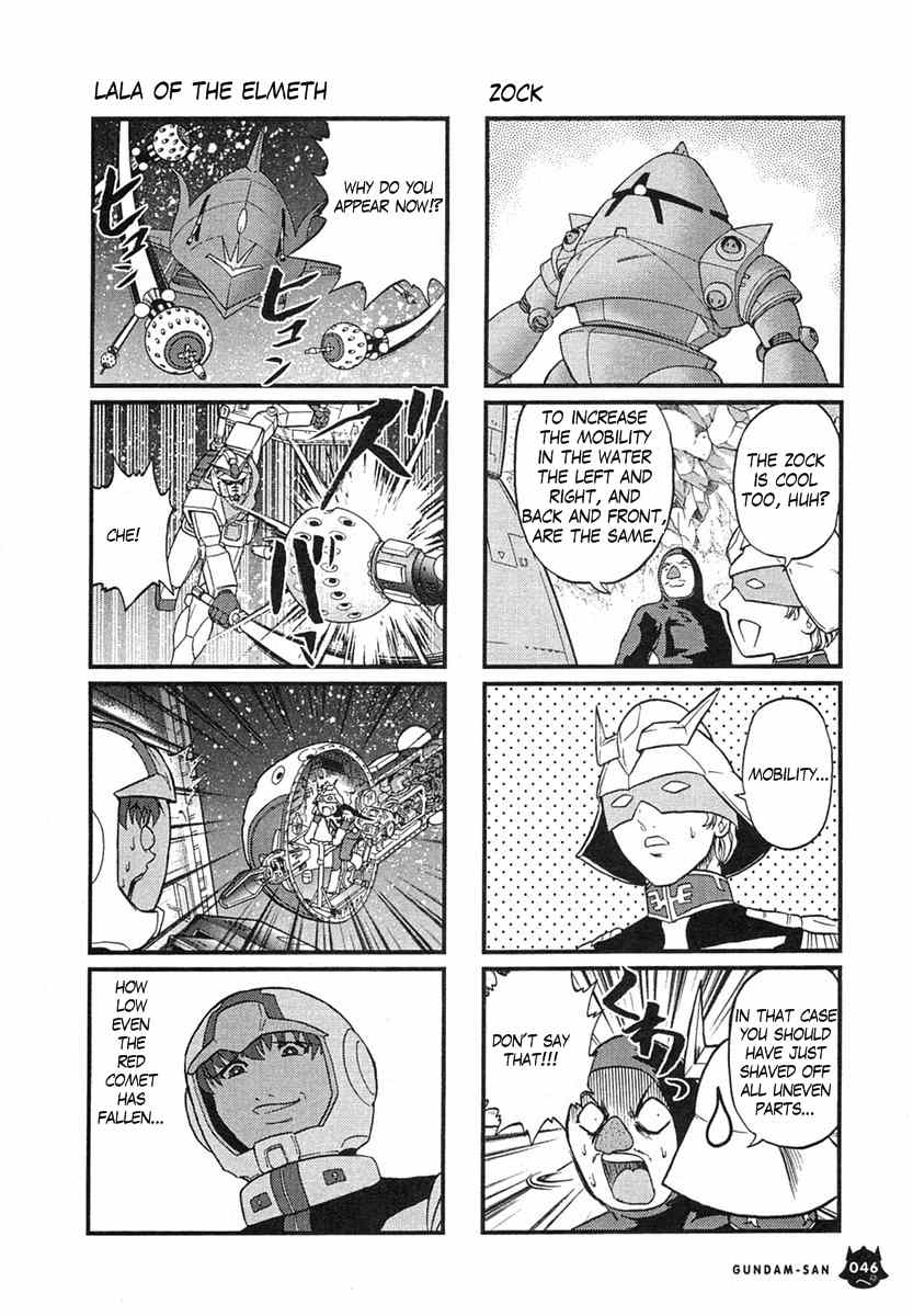 Kidou Senshi Gundam-san Chapter 1.4 page 10 - Vol.1 Chapter 4