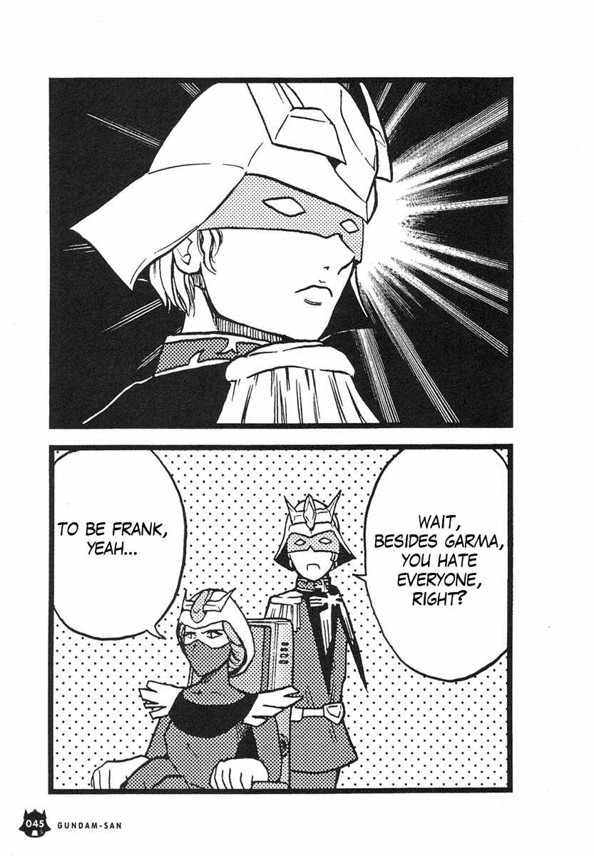Kidou Senshi Gundam-san Chapter 1.4 page 9 - Vol.1 Chapter 4