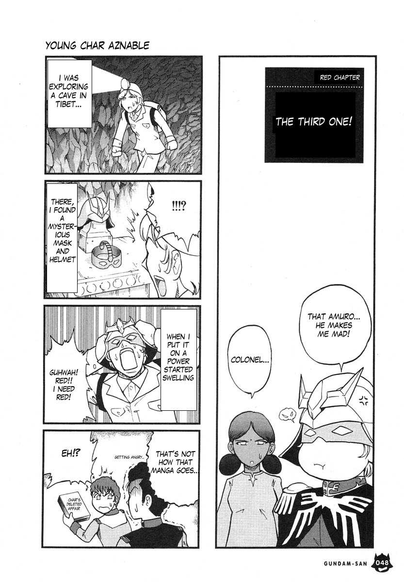 Kidou Senshi Gundam-san Chapter 1.5 page 1 - Vol.1 Chapter 5