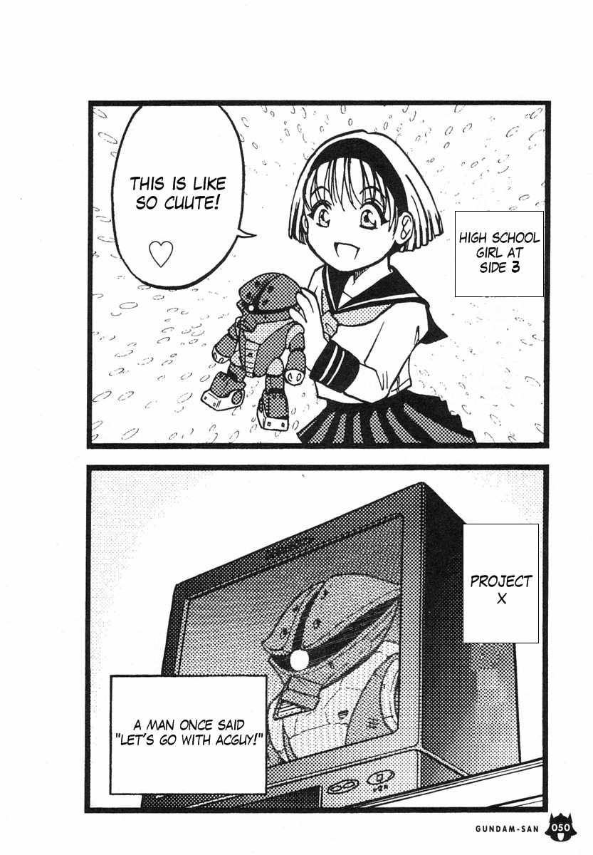 Kidou Senshi Gundam-san Chapter 1.5 page 3 - Vol.1 Chapter 5