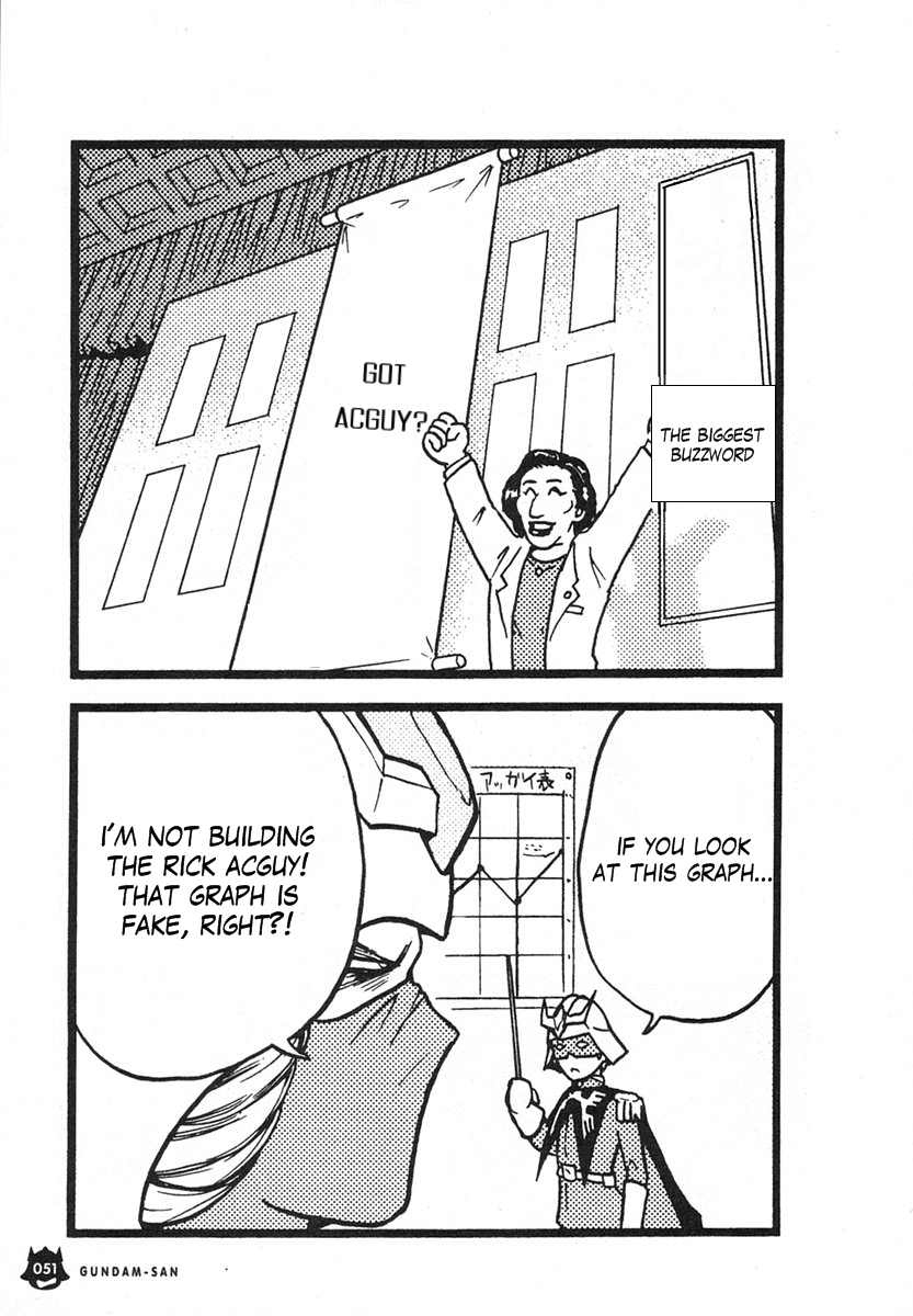 Kidou Senshi Gundam-san Chapter 1.5 page 4 - Vol.1 Chapter 5