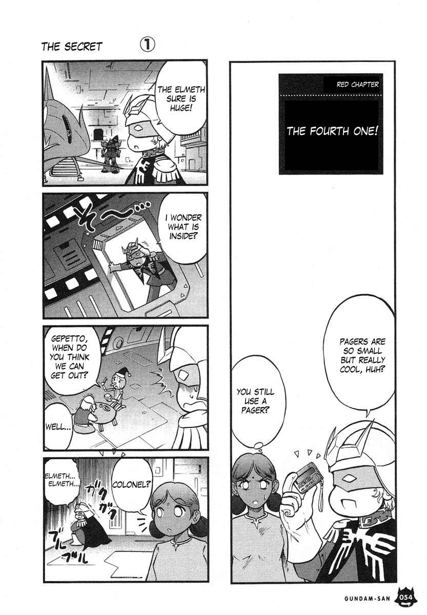 Kidou Senshi Gundam-san Chapter 1.6 page 1 - Vol.1 Chapter 6