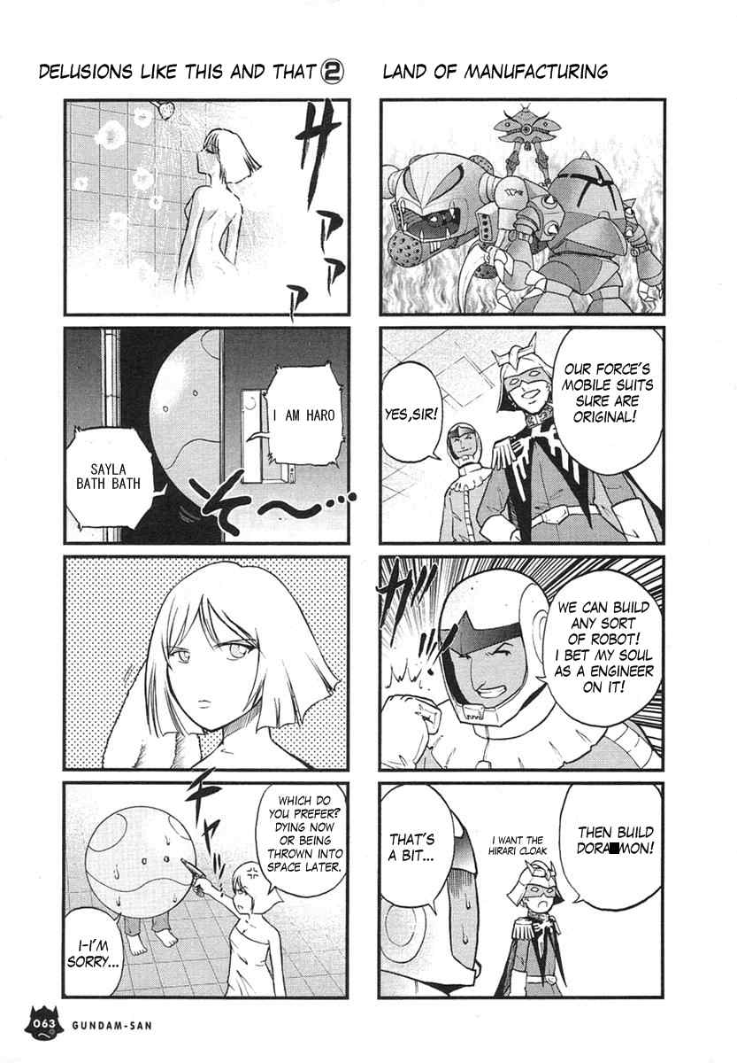 Kidou Senshi Gundam-san Chapter 1.6 page 10 - Vol.1 Chapter 6