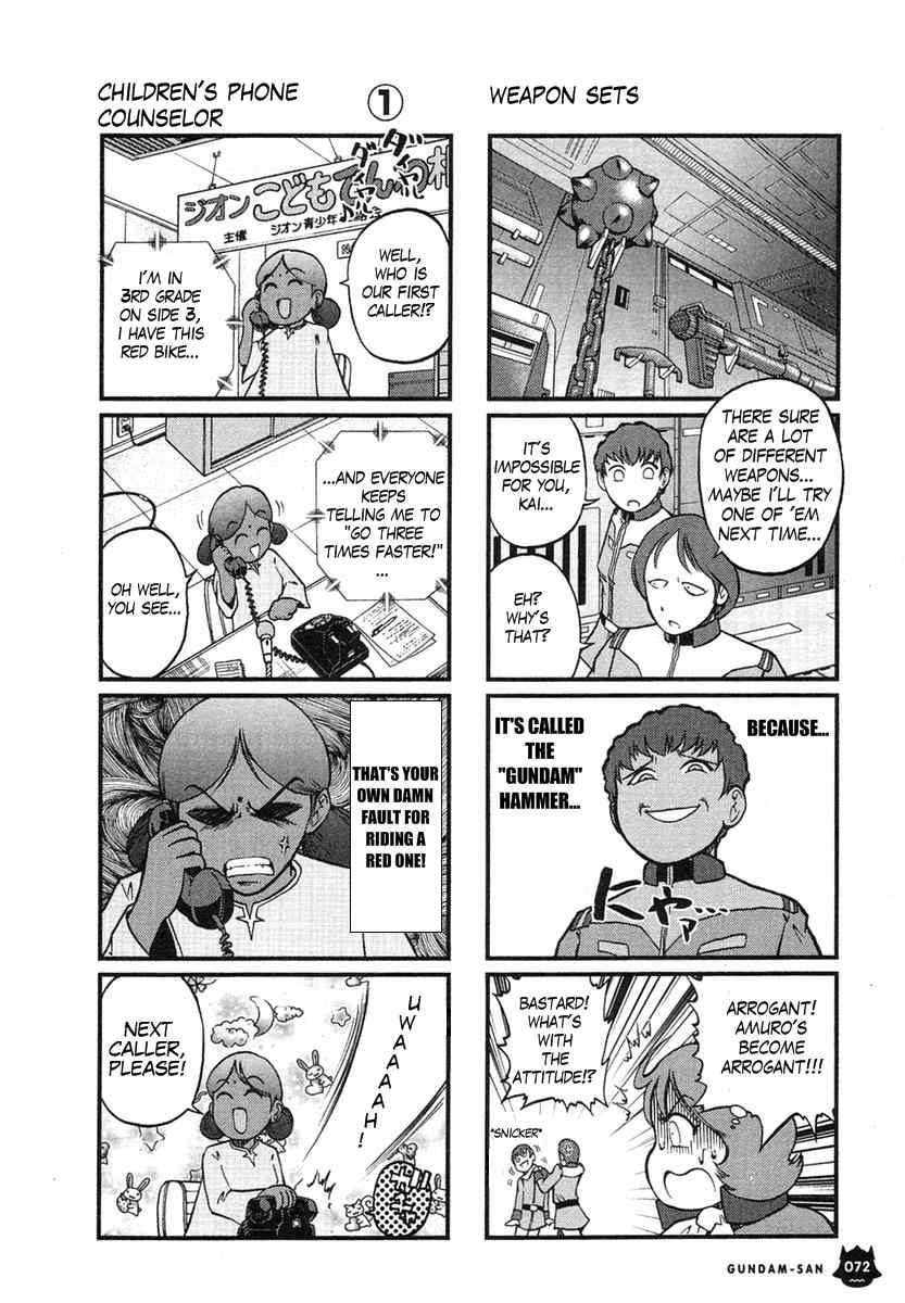Kidou Senshi Gundam-san Chapter 1.6 page 19 - Vol.1 Chapter 6