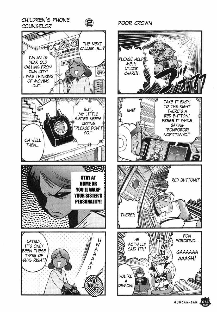 Kidou Senshi Gundam-san Chapter 1.6 page 21 - Vol.1 Chapter 6