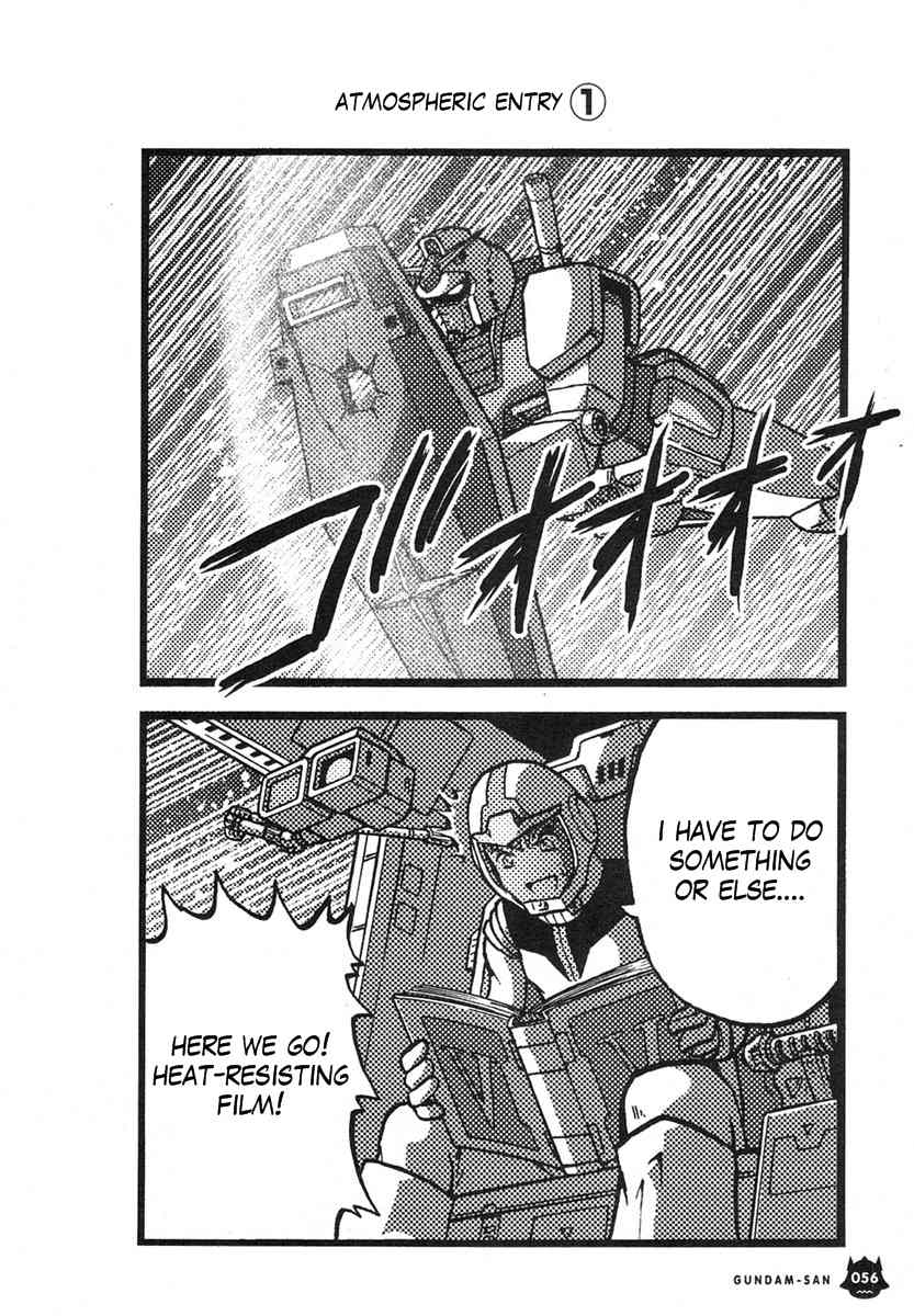 Kidou Senshi Gundam-san Chapter 1.6 page 3 - Vol.1 Chapter 6