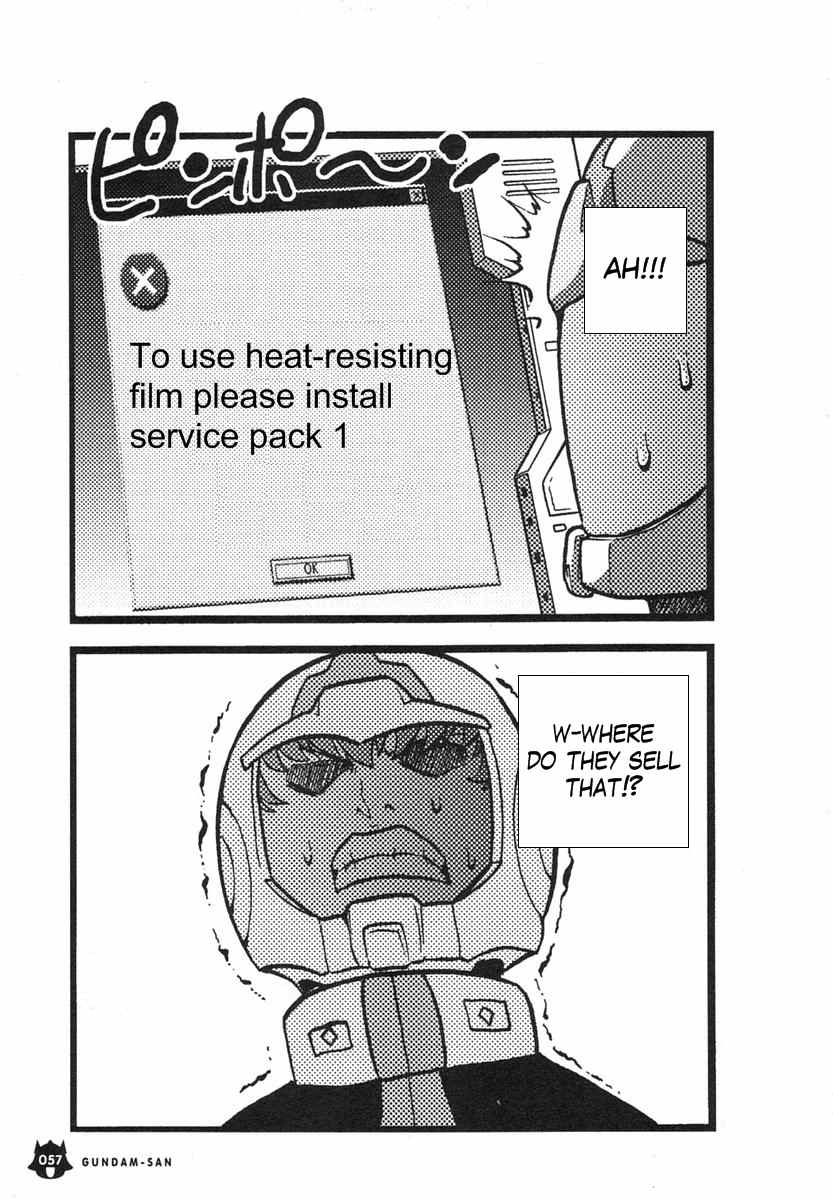 Kidou Senshi Gundam-san Chapter 1.6 page 4 - Vol.1 Chapter 6