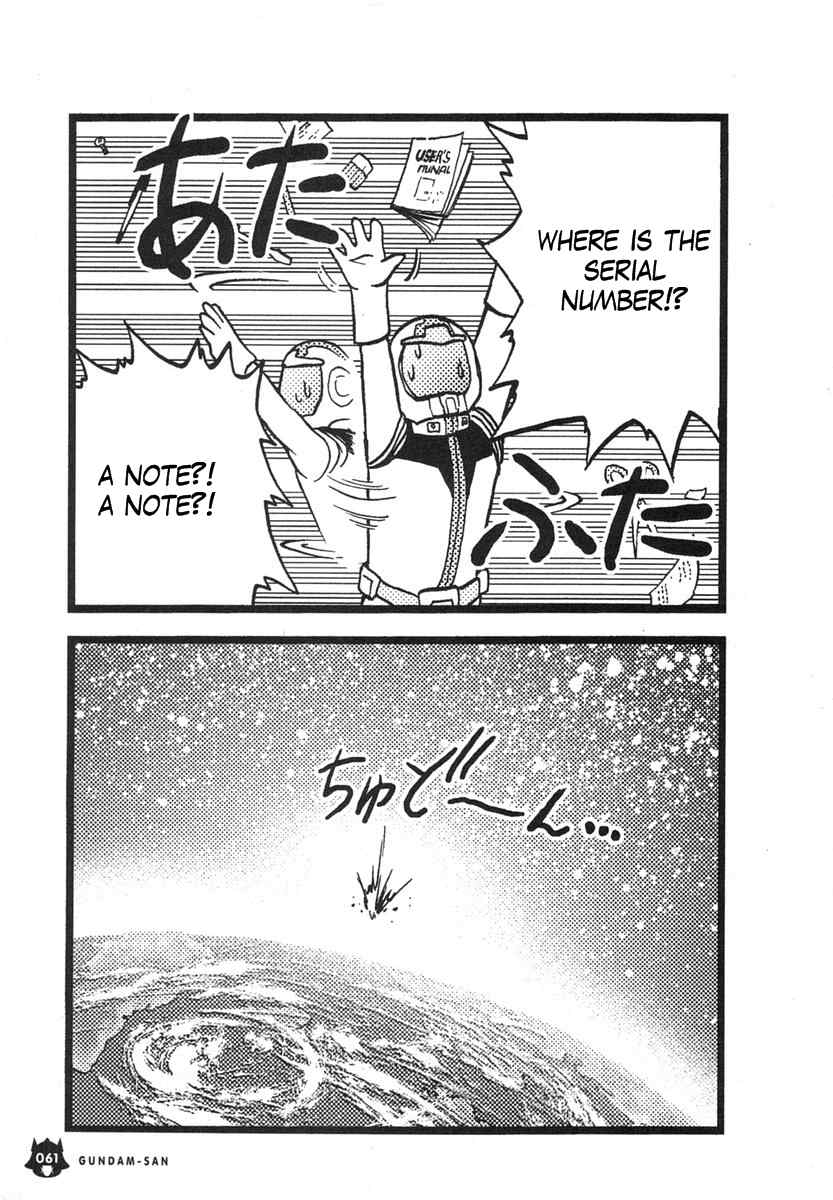 Kidou Senshi Gundam-san Chapter 1.6 page 8 - Vol.1 Chapter 6