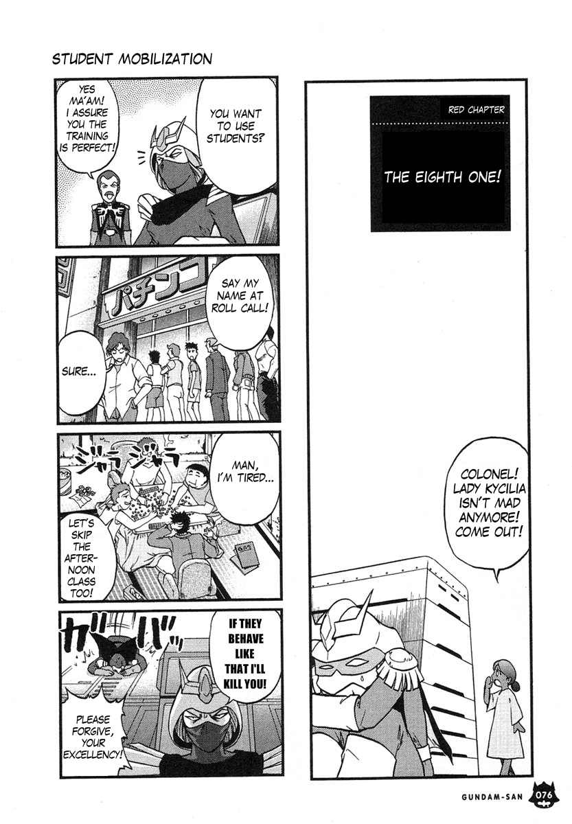 Kidou Senshi Gundam-san Chapter 1.7 page 1 - Vol.1 Chapter 7