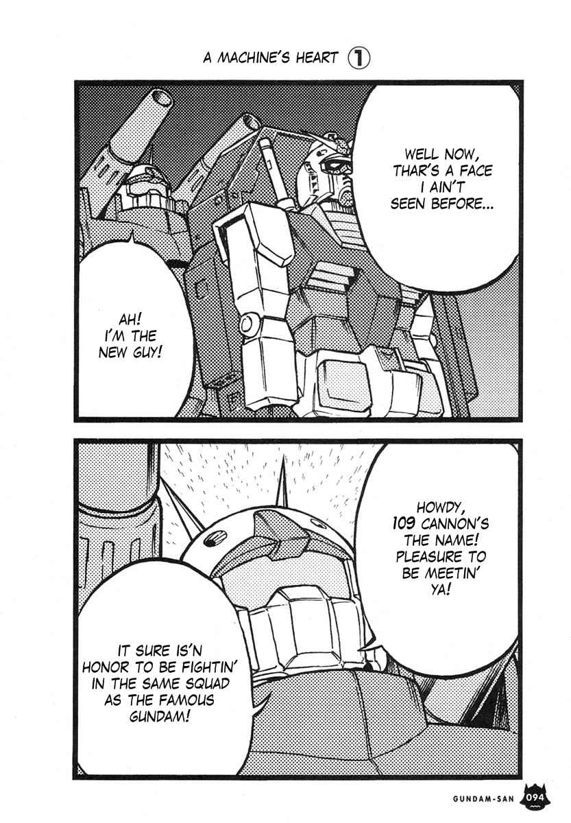 Kidou Senshi Gundam-san Chapter 1.8 page 10 - Vol.1 Chapter 8