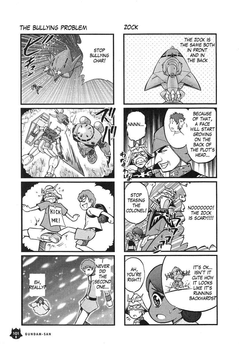 Kidou Senshi Gundam-san Chapter 1.8 page 17 - Vol.1 Chapter 8