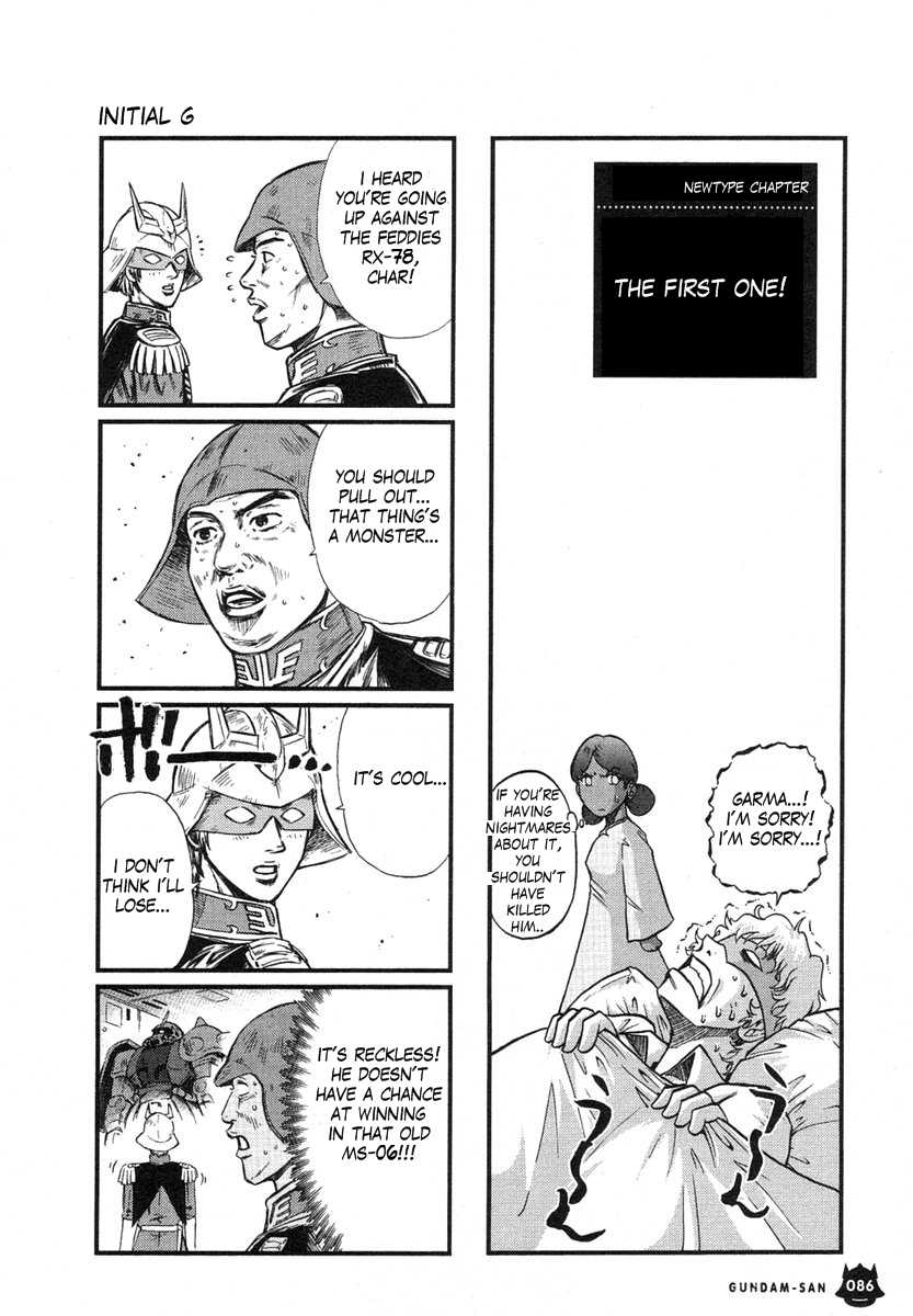 Kidou Senshi Gundam-san Chapter 1.8 page 2 - Vol.1 Chapter 8