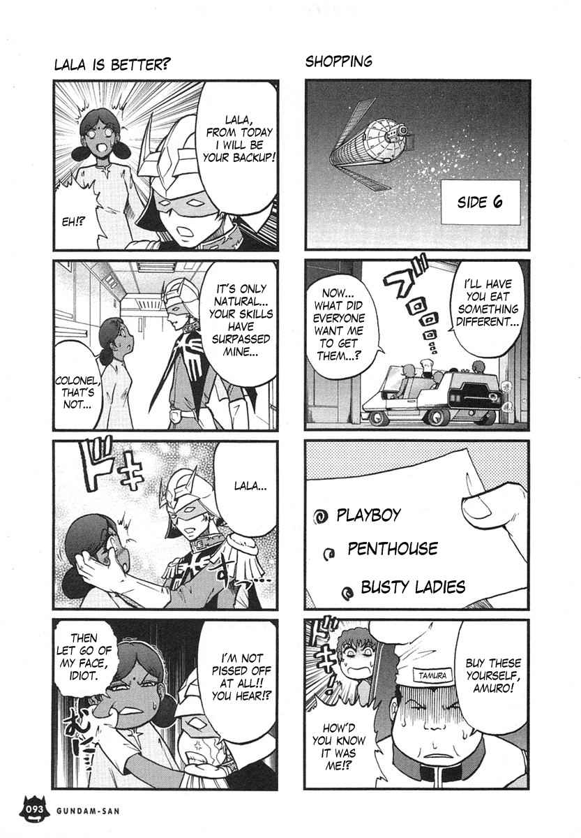 Kidou Senshi Gundam-san Chapter 1.8 page 9 - Vol.1 Chapter 8