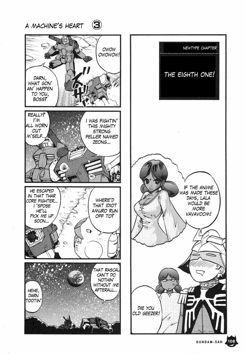 Kidou Senshi Gundam-san Chapter 1.9 page 1 - Vol.1 Chapter 9