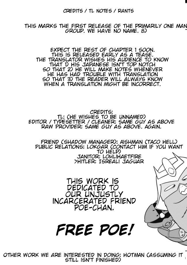 Kidou Senshi Gundam-san Chapter 10.1-1 page 1 - Vol.10 Chapter 1.1