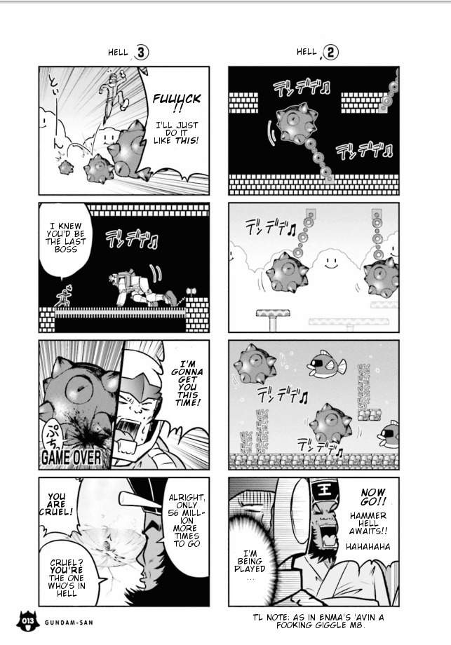 Kidou Senshi Gundam-san Chapter 10.1-2 page 5 - Vol.10 Chapter 1.2