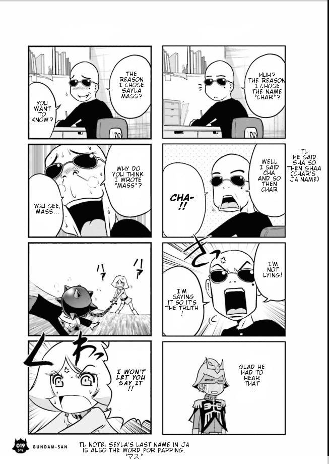 Kidou Senshi Gundam-san Chapter 10.1-3 page 5 - Vol.10 Chapter 1.3