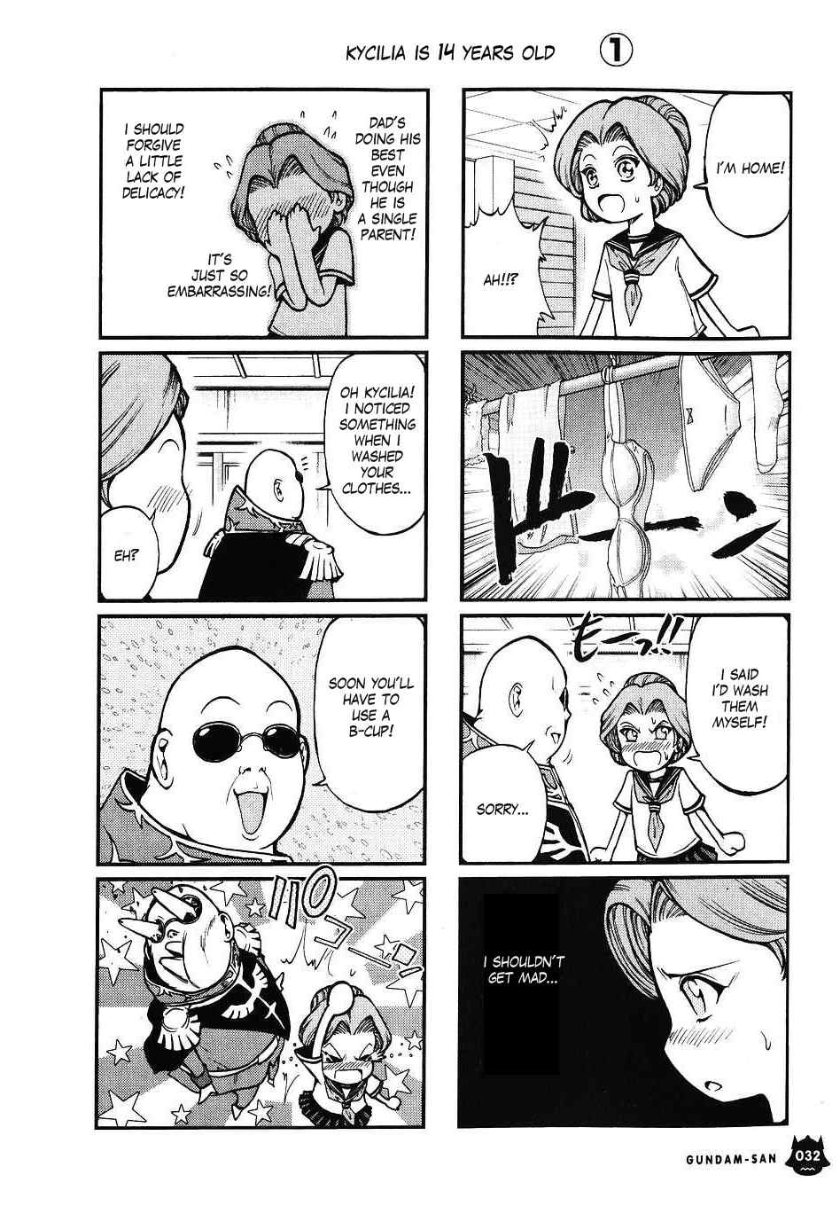 Kidou Senshi Gundam-san Chapter 3.24 page 12 - Vol.3 Chapter 24