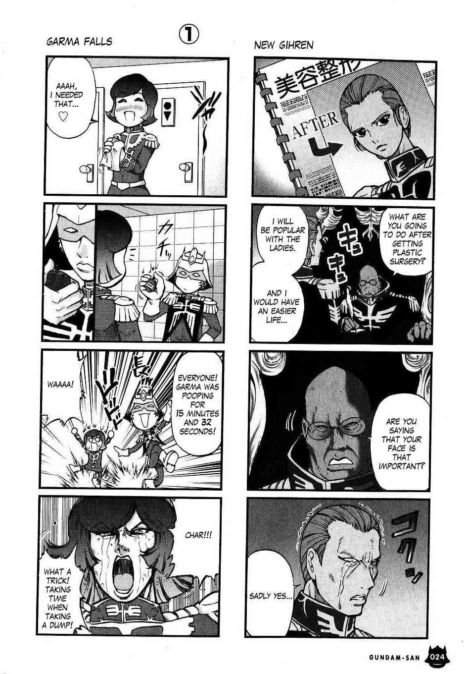 Kidou Senshi Gundam-san Chapter 3.24 page 4 - Vol.3 Chapter 24