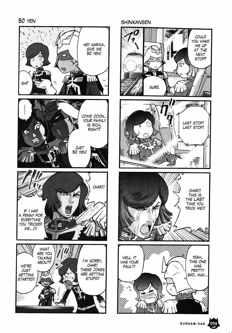 Kidou Senshi Gundam-san Chapter 3.24 page 6 - Vol.3 Chapter 24