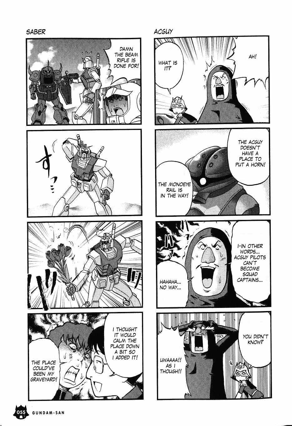 Kidou Senshi Gundam-san Chapter 3.27 page 3 - Vol.3 Chapter 27