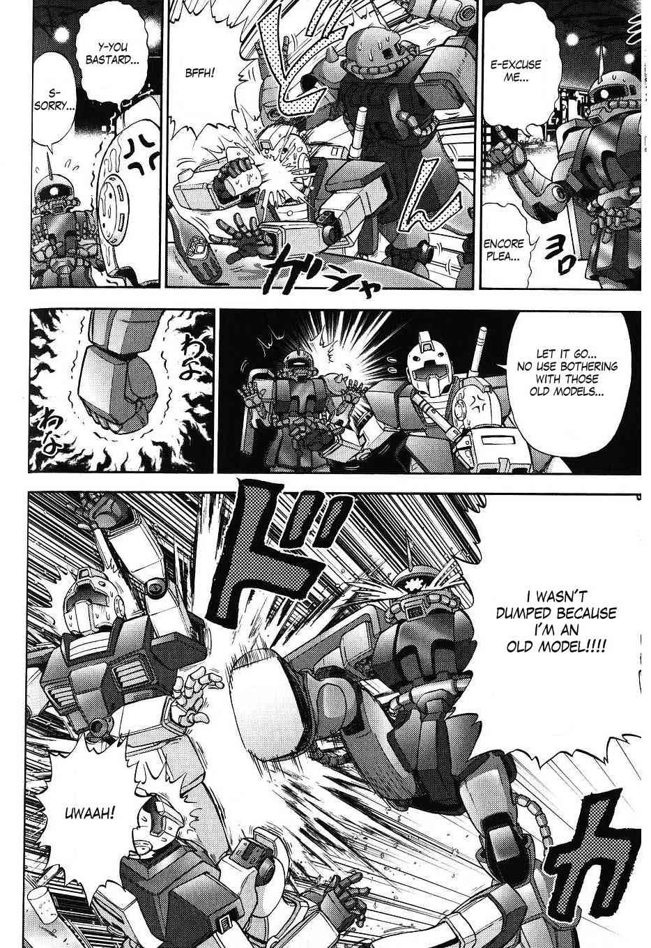 Kidou Senshi Gundam-san Chapter 3.30 page 4 - Vol.3 Chapter 30