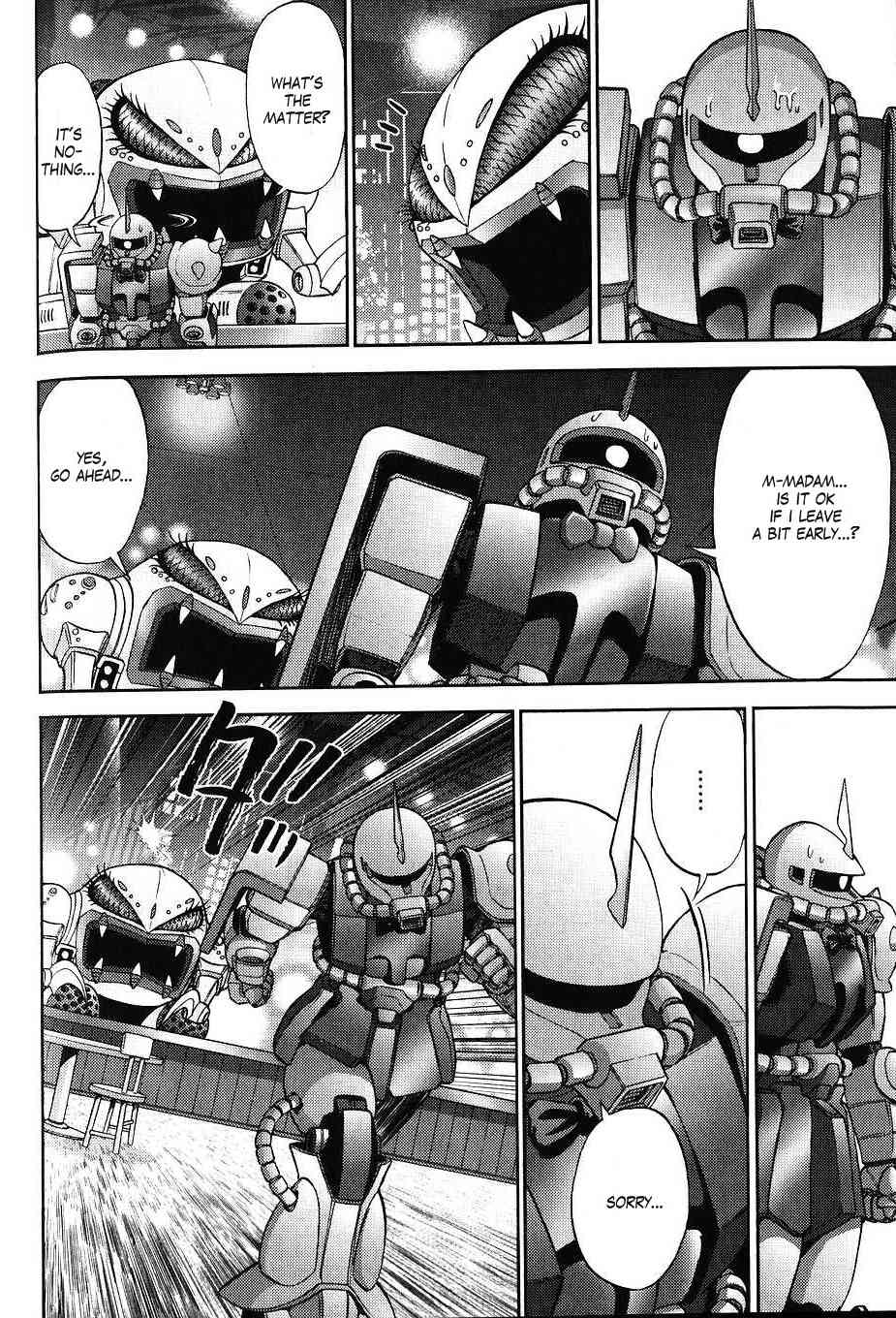 Kidou Senshi Gundam-san Chapter 3.32 page 4 - Vol.3 Chapter 32