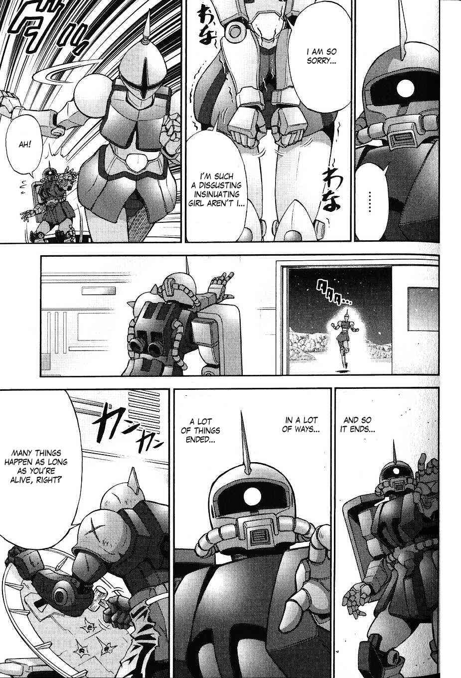 Kidou Senshi Gundam-san Chapter 3.33 page 13 - Vol.3 Chapter 33