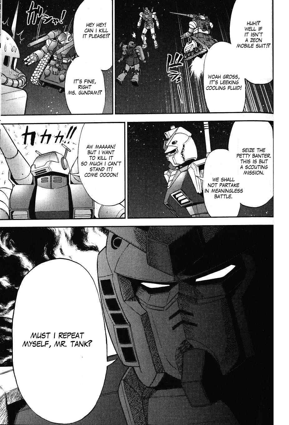 Kidou Senshi Gundam-san Chapter 3.33 page 3 - Vol.3 Chapter 33