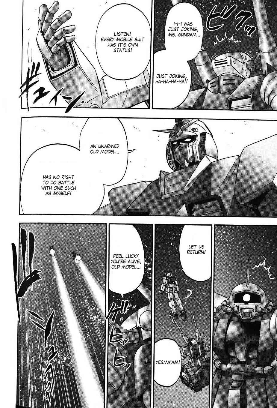 Kidou Senshi Gundam-san Chapter 3.33 page 4 - Vol.3 Chapter 33