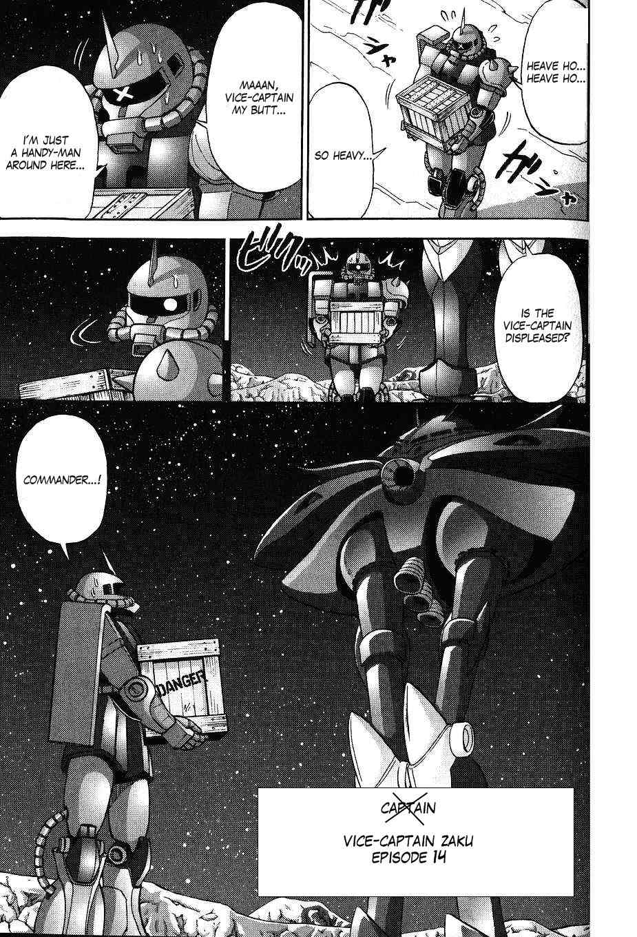 Kidou Senshi Gundam-san Chapter 3.35 page 1 - Vol.3 Chapter 35