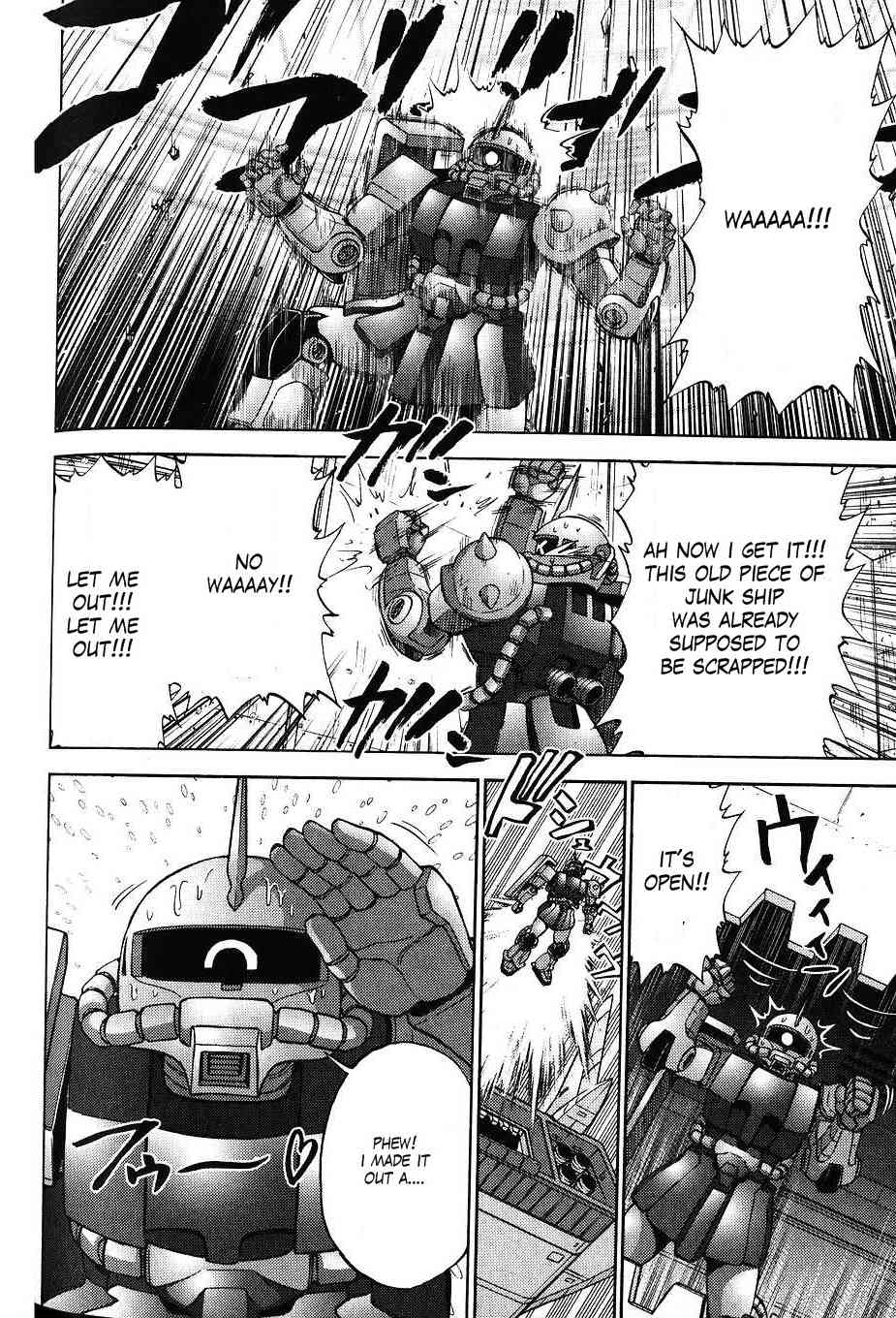 Kidou Senshi Gundam-san Chapter 3.35 page 6 - Vol.3 Chapter 35