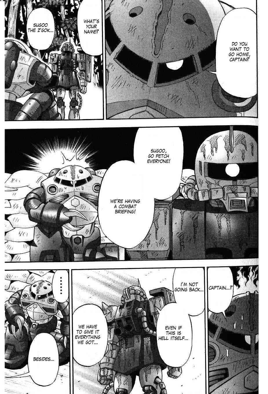 Kidou Senshi Gundam-san Chapter 3.36 page 5 - Vol.3 Chapter 36