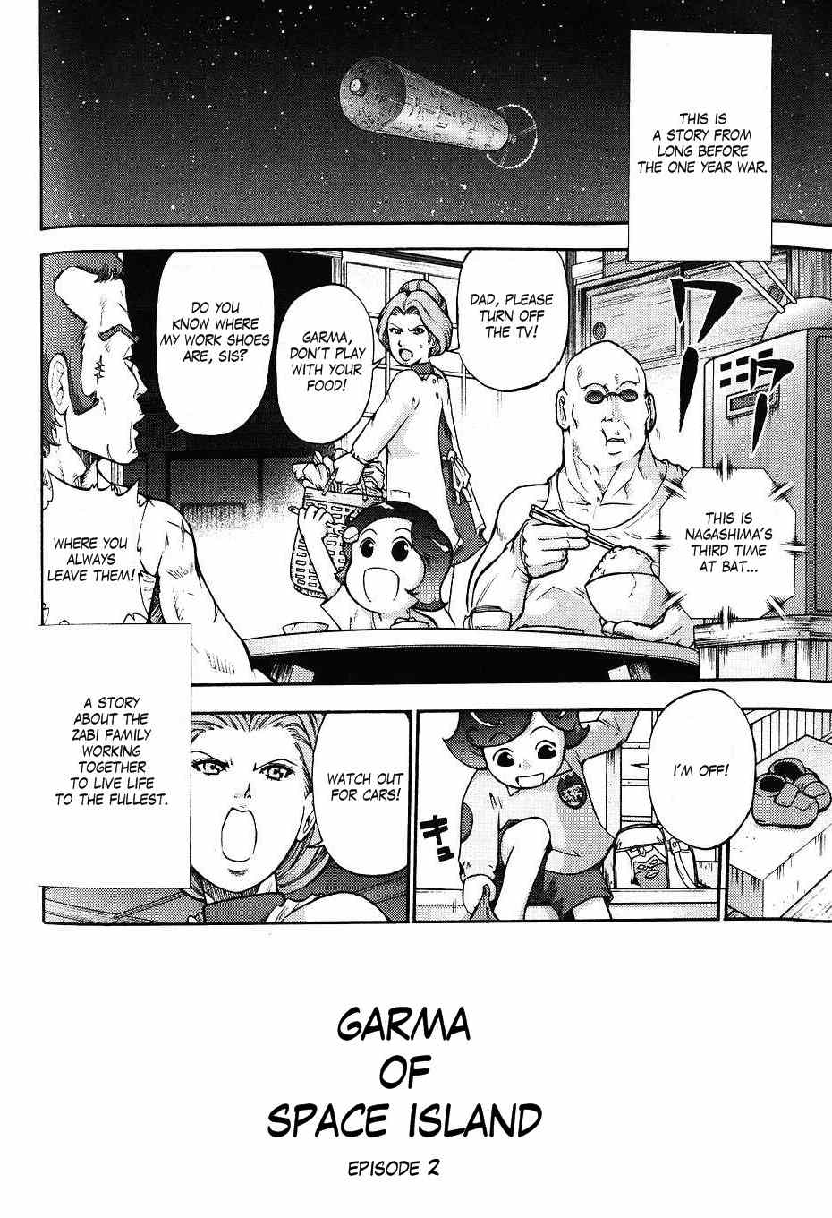 Kidou Senshi Gundam-san Chapter 3.38 page 2 - Vol.3 Chapter 38