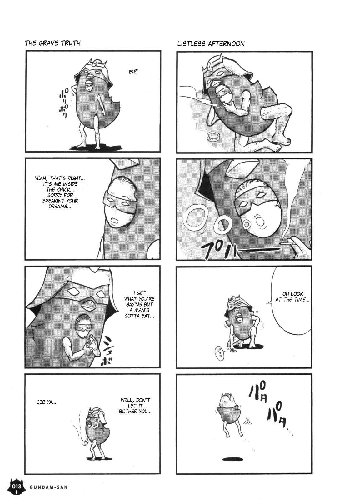 Kidou Senshi Gundam-san Chapter 4.41 page 14 - Vol.4 Chapter 41