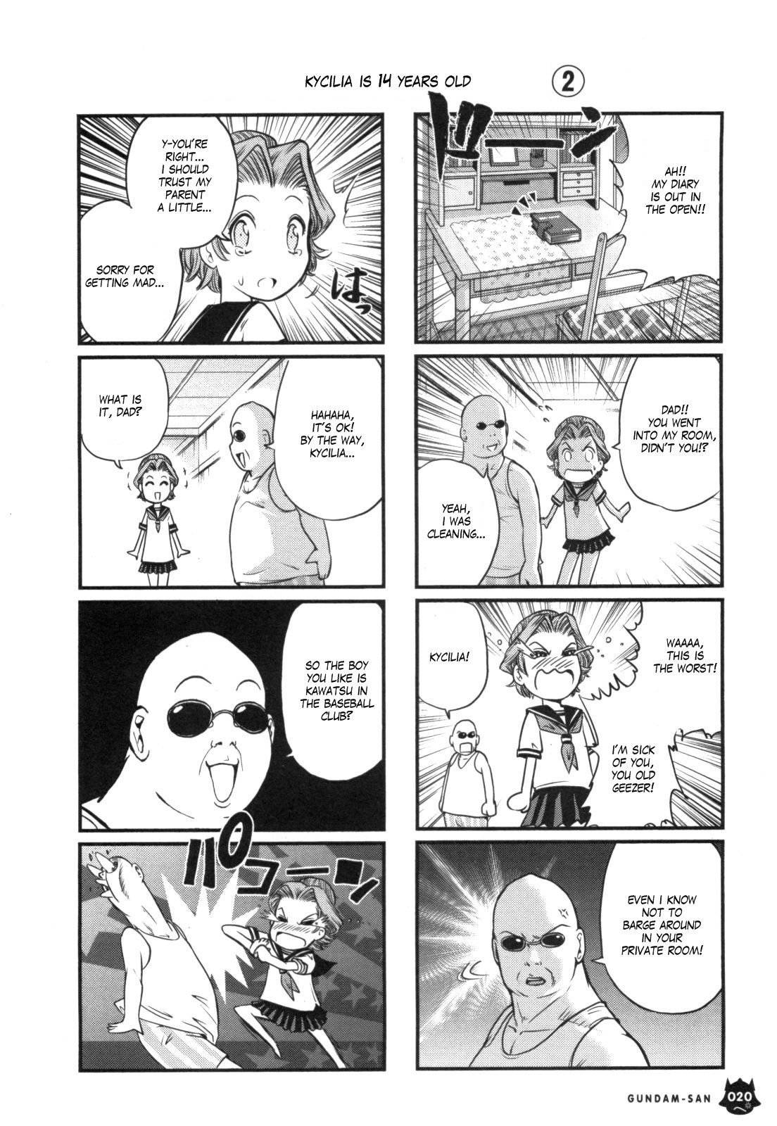 Kidou Senshi Gundam-san Chapter 4.42 page 3 - Vol.4 Chapter 42