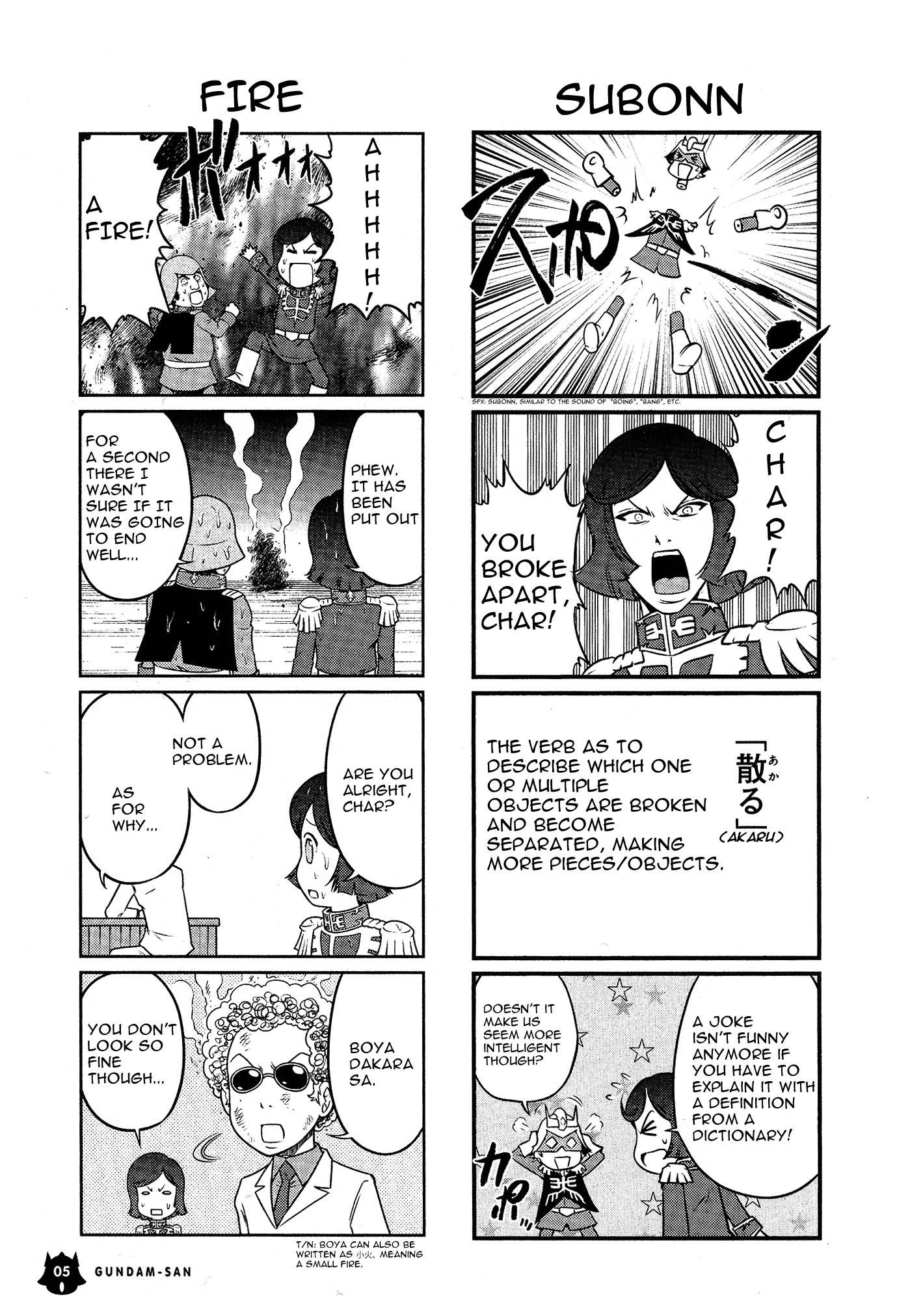 Kidou Senshi Gundam-san Chapter 6.1 page 7 - Vol.6 Chapter 1