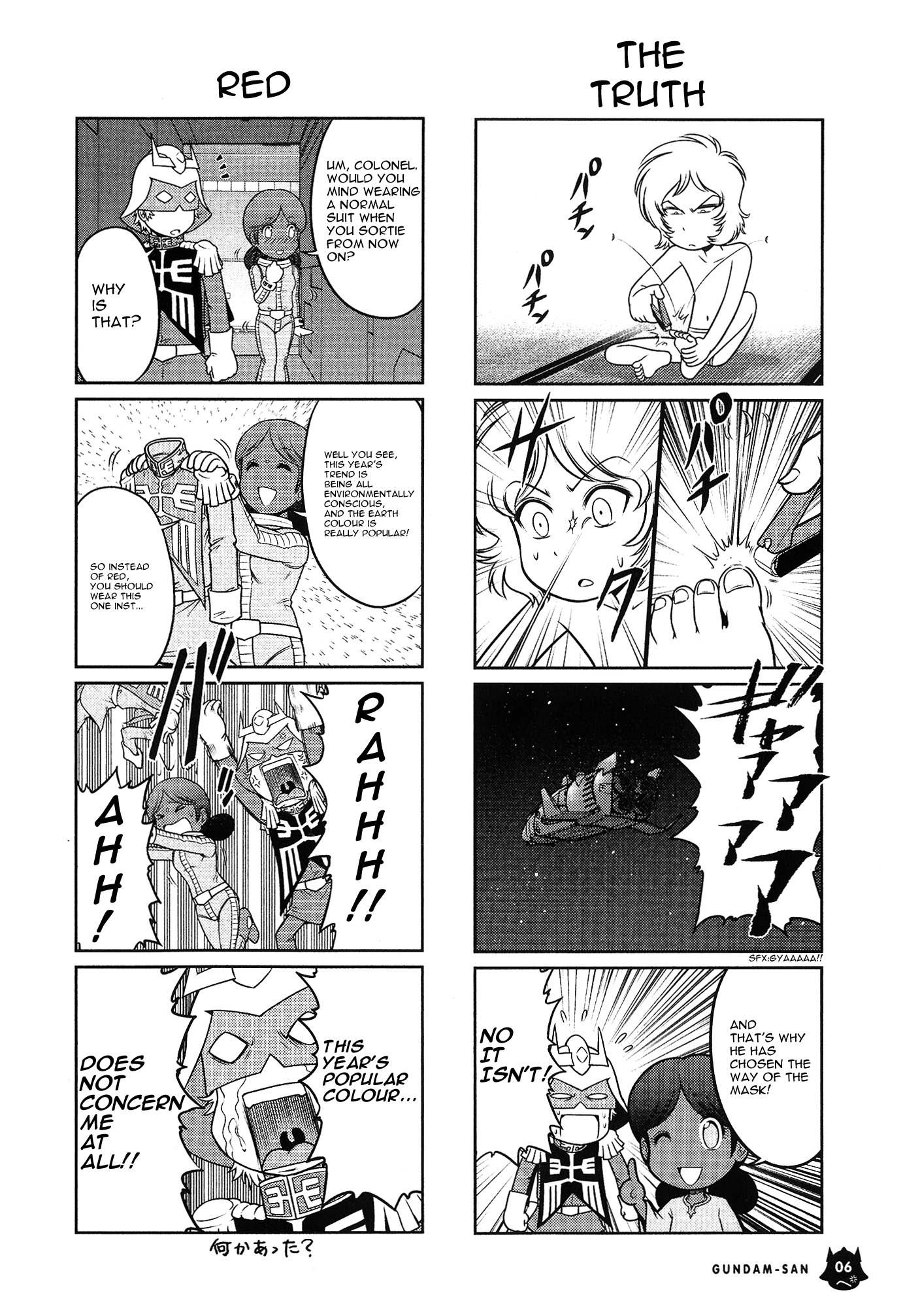 Kidou Senshi Gundam-san Chapter 6.1 page 8 - Vol.6 Chapter 1