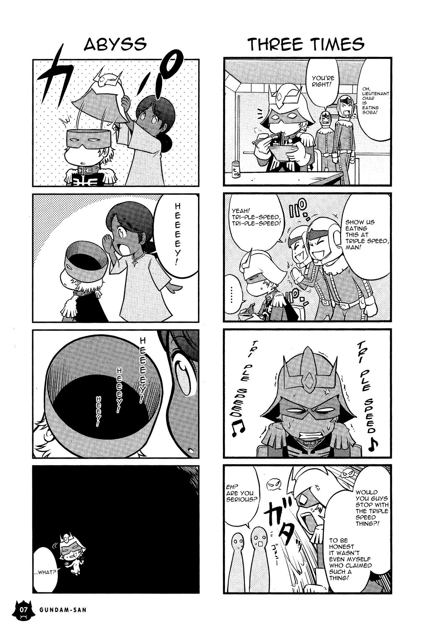 Kidou Senshi Gundam-san Chapter 6.1 page 9 - Vol.6 Chapter 1